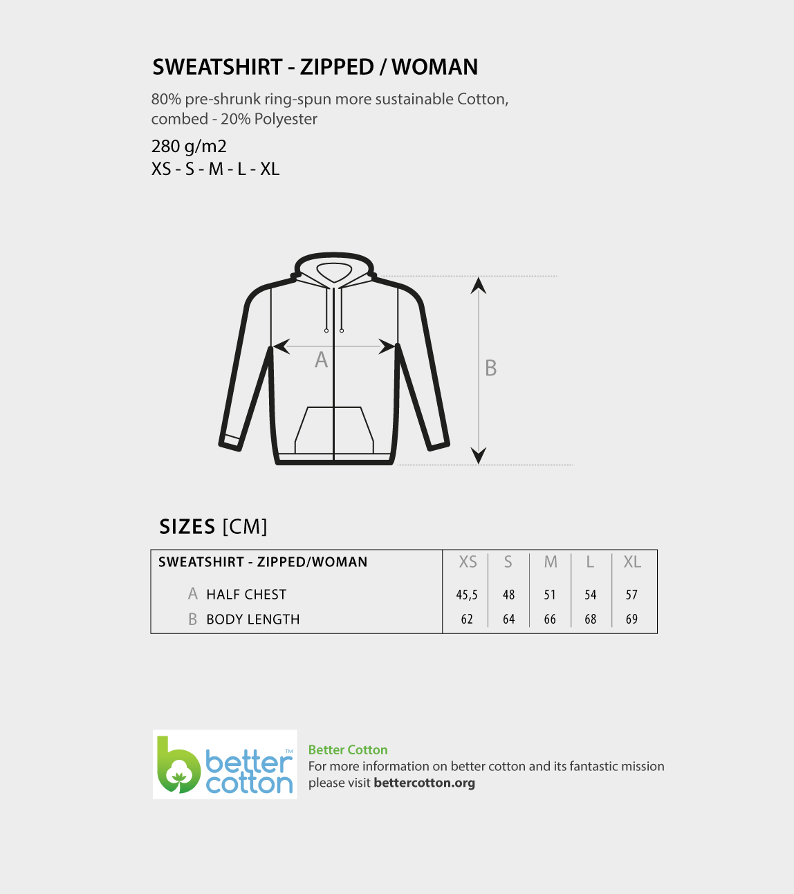 Felpa Amaranto Donna Identity con Zip - Logo Football Player