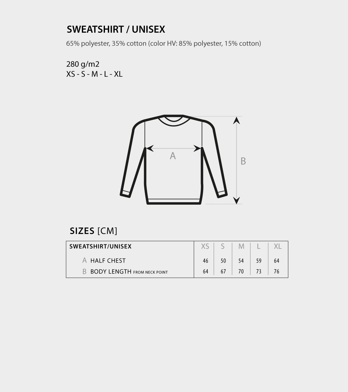 Felpa Nera/Grigia Uomo Girocollo - Logo Football Player