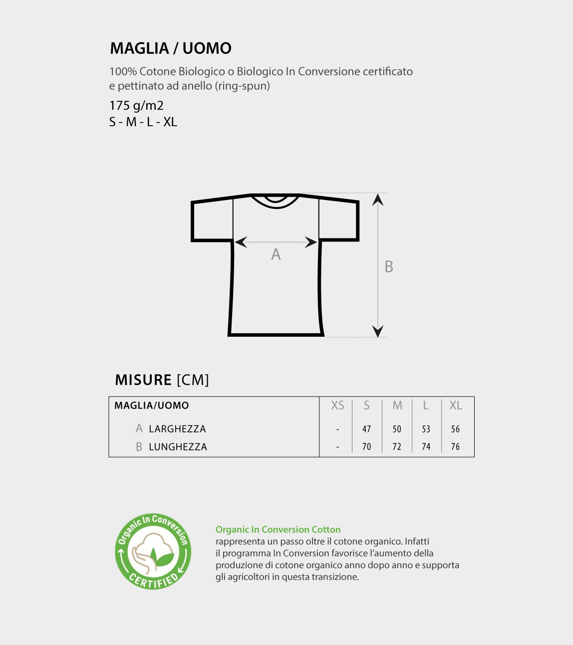 T-Shirt Verde Uomo - Logo Football Player